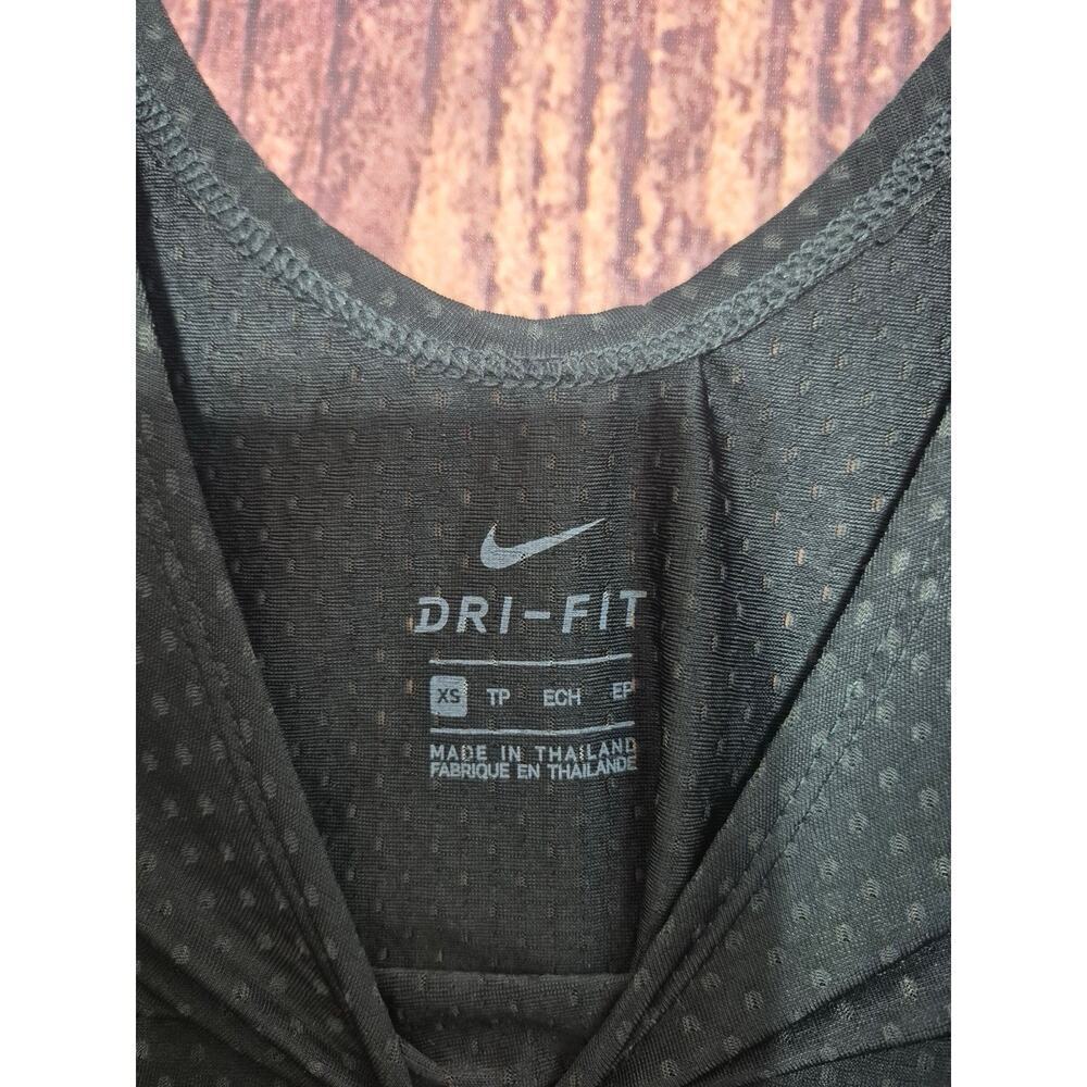 Nike T-Shirt Women XS Black Vented Lightweight Running Breathe Gym Athletic - Picture 3 of 7